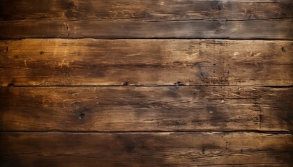 Vintage brown rustic wooden texture with bright light, creating a captivating single wood background