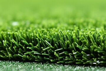 Realistic artificial grass texture background for design, landscaping, and decoration purposes