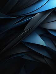 Amoled abstract wallpaper, pure black, tint of dark blue and gray color
