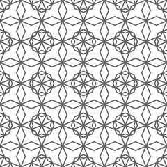Seamless geometric pattern in Arabian style