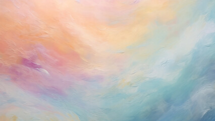 Pastel-style warm oil painting background