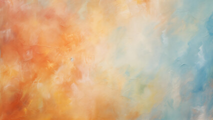 Fototapeta na wymiar Pastel-style warm oil painting background