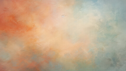 Fototapeta premium Pastel-style warm oil painting background