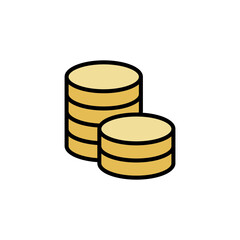 Money icon set illustration. Money sign and symbol