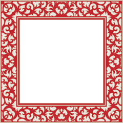 Luxury festive Chinese oriental traditional culture premium classical decoration red gold line art design vector illustration. Covers, greeting cards, logos, packaging, posters, backgrounds -Greeting 