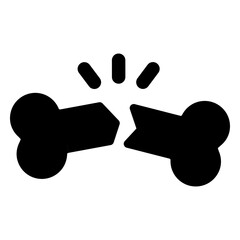 Fototapeta premium broken bone