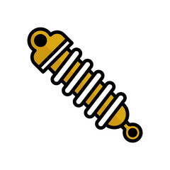Fototapeta premium Shock Absorber icon Vector Design