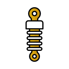 Shock Absorber icon Vector Design