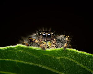 Phidippus audax (Bold Jumping Spider)