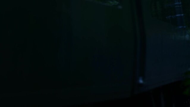 秋の夕暮れの高山本線を走るHC85系特急ひだ（高山本線 坂祝 - 鵜沼, 2023年10月）