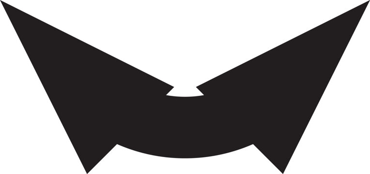 Arrow icon No outline Black