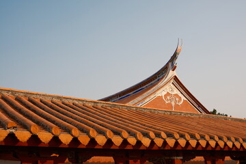 Fototapeta na wymiar Ancient buildings in Quanzhou City.