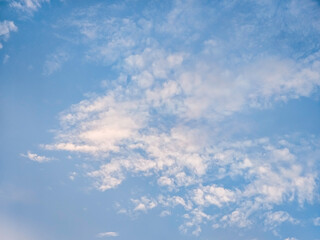 Blue Clouds in the Sky