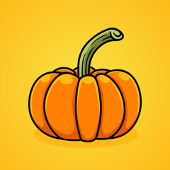 illustration of a pumpkin