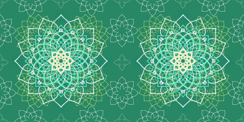 mandala geometri ornamnet art pattern abstract background