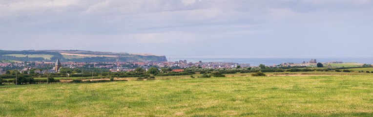 Fototapeta na wymiar Whitby Panorama