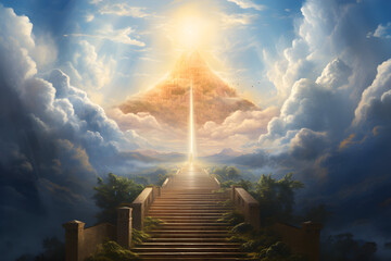 the concept of enlightenment or knowledge of faith in god, the path to heaven