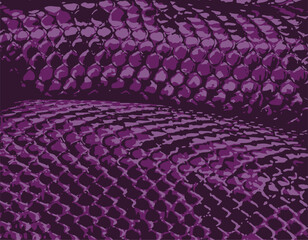 Dragon Snake skin texture vector seamless pattern fabric textile design