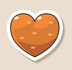 heart sticker fashion brands clothes and accessories outlet season big sale special offer promotion discount