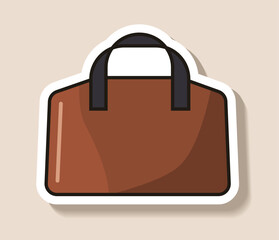 handbag sticker fashion brands clothes and accessories outlet season big sale special offer promotion discount