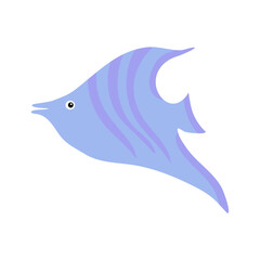 fish cartoon vector icon