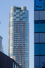 Obraz premium 東京港区赤坂7丁目の都市風景
