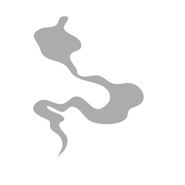 Cartoon smoke effects  food flavor  coffee and tea steam