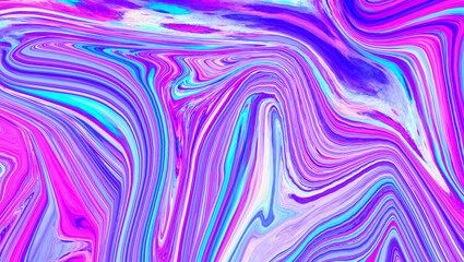 Fototapeta premium Colorful and beautiful liquid art design illustration