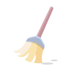 broom icon design vector template