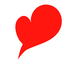 Set of simple Colorful speech bubble