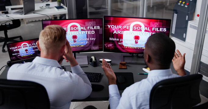 Ransomware Cyber Attack Using Malware