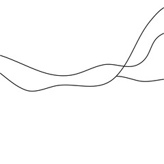 organic abstract shapes and line