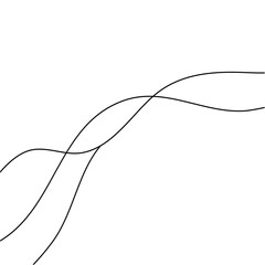 organic abstract shapes and line