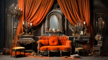 Obraz premium interior of the church