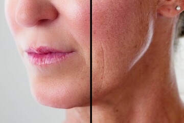 Before and After: Woman Lifts Face