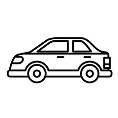 Fototapeta premium Car Icon