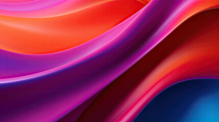 pink silk wave background, abstract 3D Background with Smooth Silky Shapes,