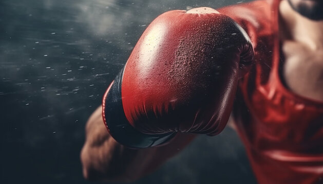 Action boxing gloves on sale