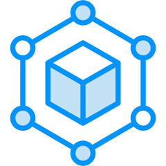 supply chain vector design icon . svg