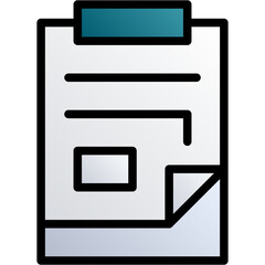 clipboard vector design icon . svg