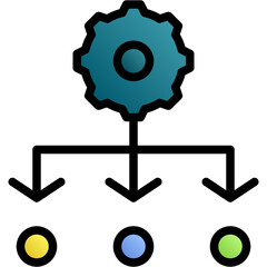 processing vector design icon . svg