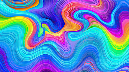 abstract colorful background with waves, colorful topological map pattern background texture.,abstract wavy swirls,  Bright colorful neon retro wallpaper backdrop,