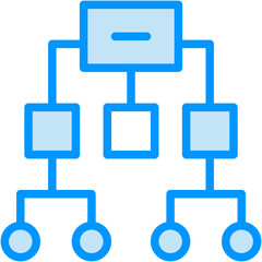 Sitemap vector design icon . svg