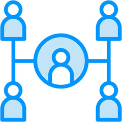 User Networking vector design icon . svg
