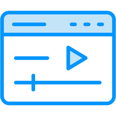 Video Marketing vector design icon . svg