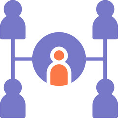 User Networking vector design icon . svg