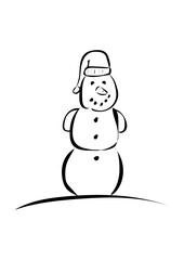 Schneemann 
