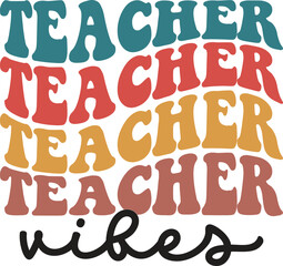 Teacher, retro teacher svg, teacher svg design	
