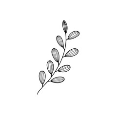 Minimalist Branches and leaves
