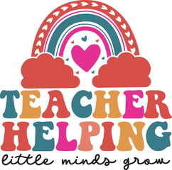 Teacher, retro teacher svg, teacher svg design	
